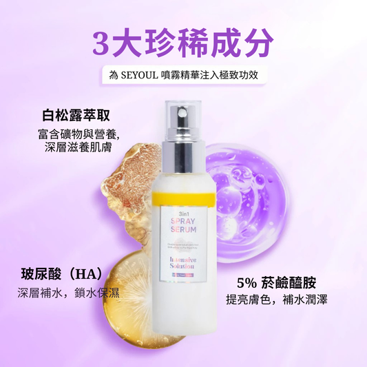 SEYOUL 3合1喷雾精华 – 100ml